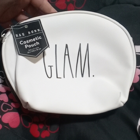 Rae Dunn White Pouch Set 3PC - Picture 2 of 7